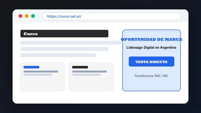 Modelo de aplicación comercial y proyectos digitales para curso.net.ar